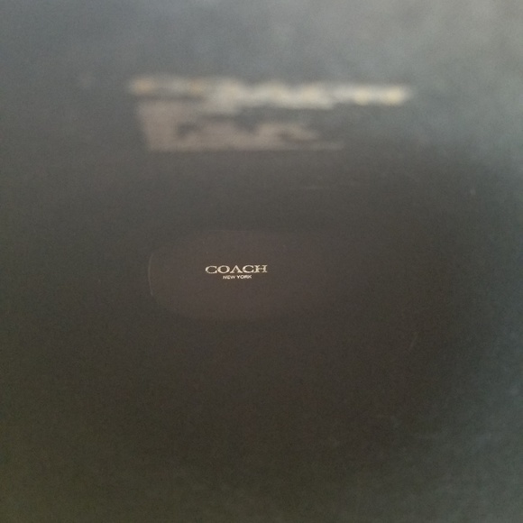 Coach TALIA Black Rubber Harness Tall Rain Boots - Picture 4 of 6